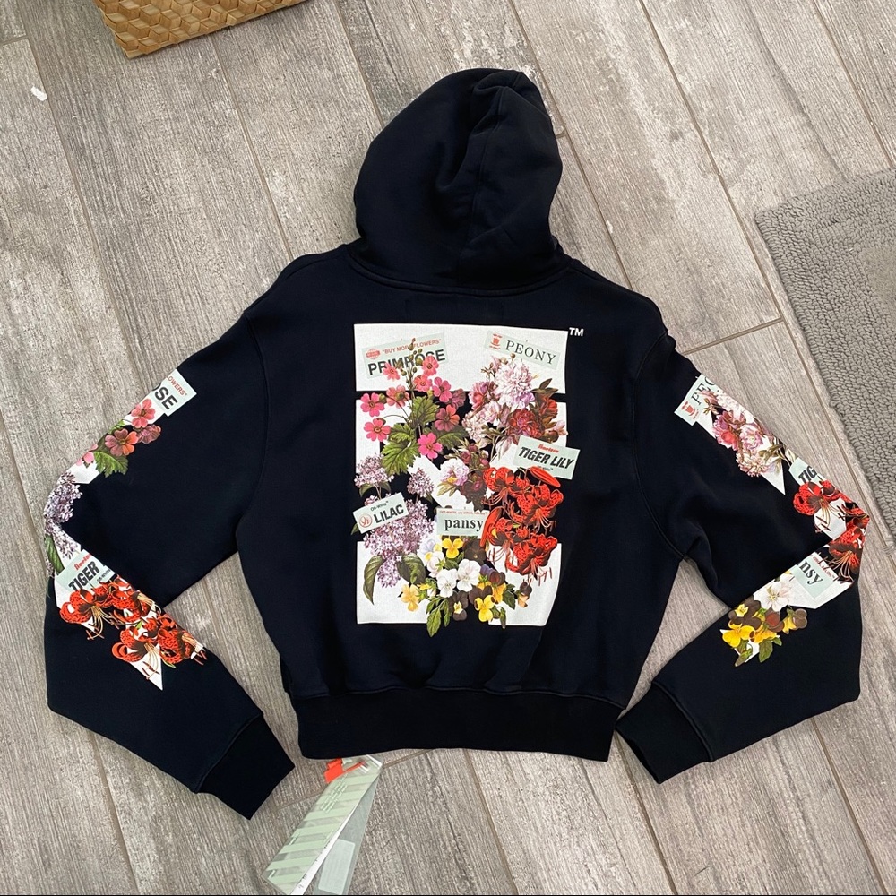 OFF-WHITE flower hoodie⚡️⚡️ - Picture 3 of 9